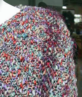Garter Stitch Side To Side Poncho Knitting Pattern