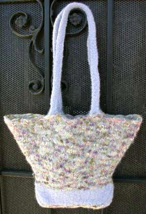 Felt Knitting Pattern Bag