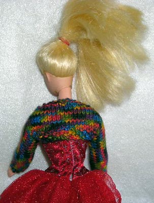 Barbie Doll Shrug Knitting Pattern