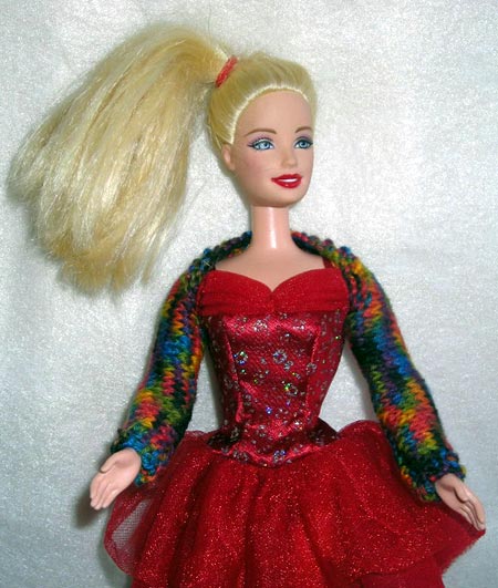 knitting for barbie