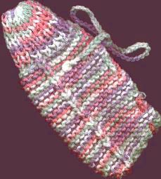 Children's Slippers Knitting Pattern