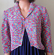 Shawl Collar Bolero Knitting Pattern