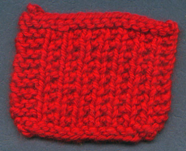 Broken Rib Knitting Pattern