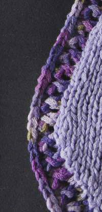 Bolero With Lace Edging Knitting Pattern