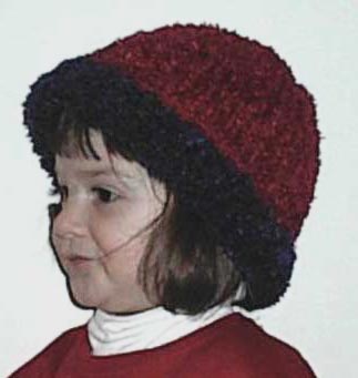 Child's Brim Hat Knitting Pattern