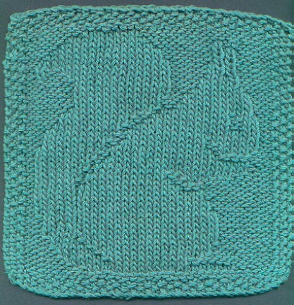 Squirrel Dish Or Face Cloth Knitting Pattern