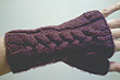 gauntlets knitting pattern