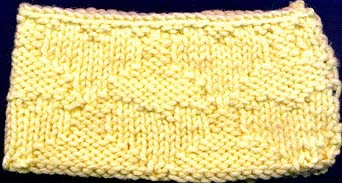 Hearts Baby Blanket Knitting Pattern