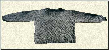 Man's Lattice Sweater