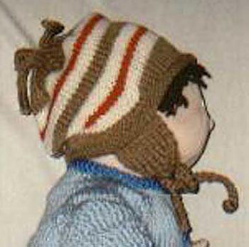Ear Flap Hat Knitting Pattern