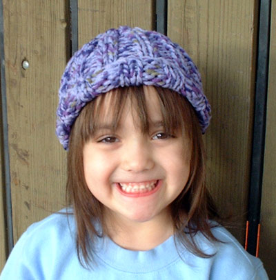 Ribbed Hat For Babies And Children Knitting Pattern