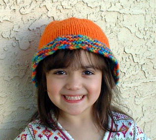 Ruffle Hat For Kids Knitting Pattern