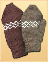 Bulky Mittens For Children Knitting Pattern