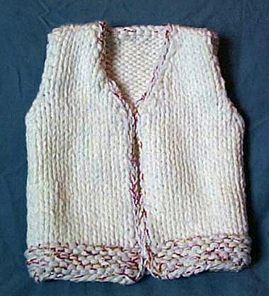 EASY Knit Sweater Vest Tutorial