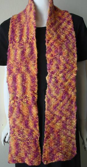 Felt Scarf Knitting Pattern