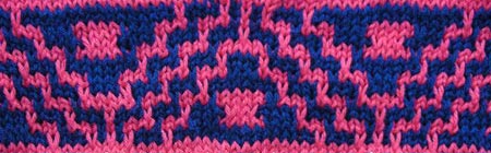 Mosaic Pyramid Knitting Pattern Stitch