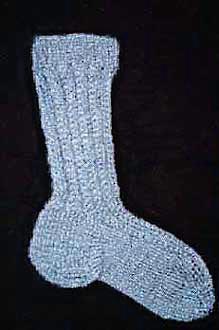 Ribbed Socks knitting pattern