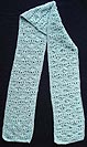 Seafoam Lace And Eyelets Scarf Knitting Pattern