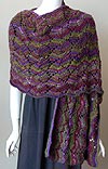 Shell Lace Shawl Knitting Pattern