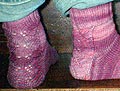 Clog Socks Knitting Pattern
