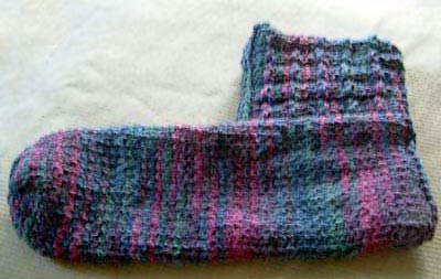 Free knitting patterns on sale for slipper boots