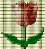 Tulip Knitting Chart