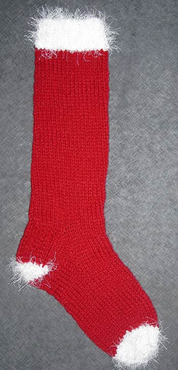 Christmas Stocking Knitting Pattern